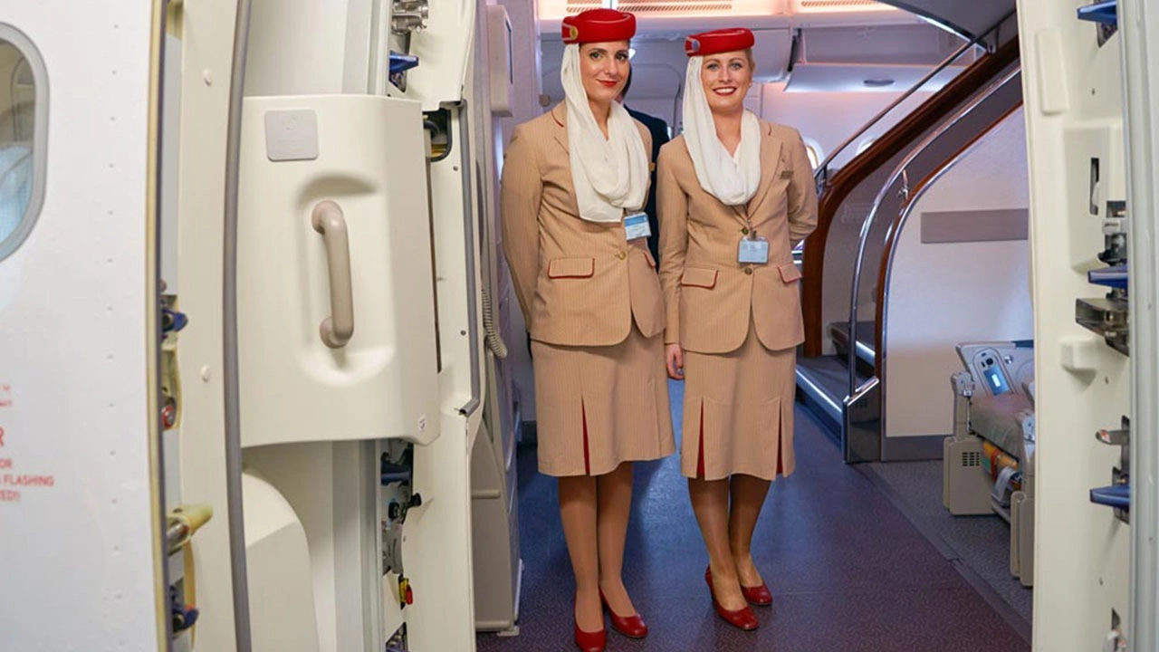 Hosteslerin gizli sırrı ortaya çıktı. Hostesler ellerini neden arkada tutar? Sebebini öğrenince çok şaşıracaksınız