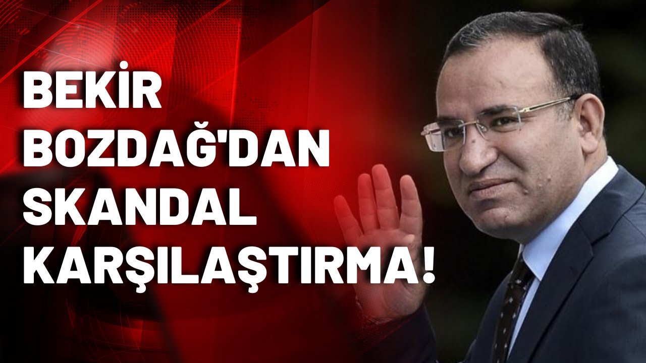 Bekir Bozdağ: Ya şampanya patlatanlar ya alnını secdeye koyanlar!