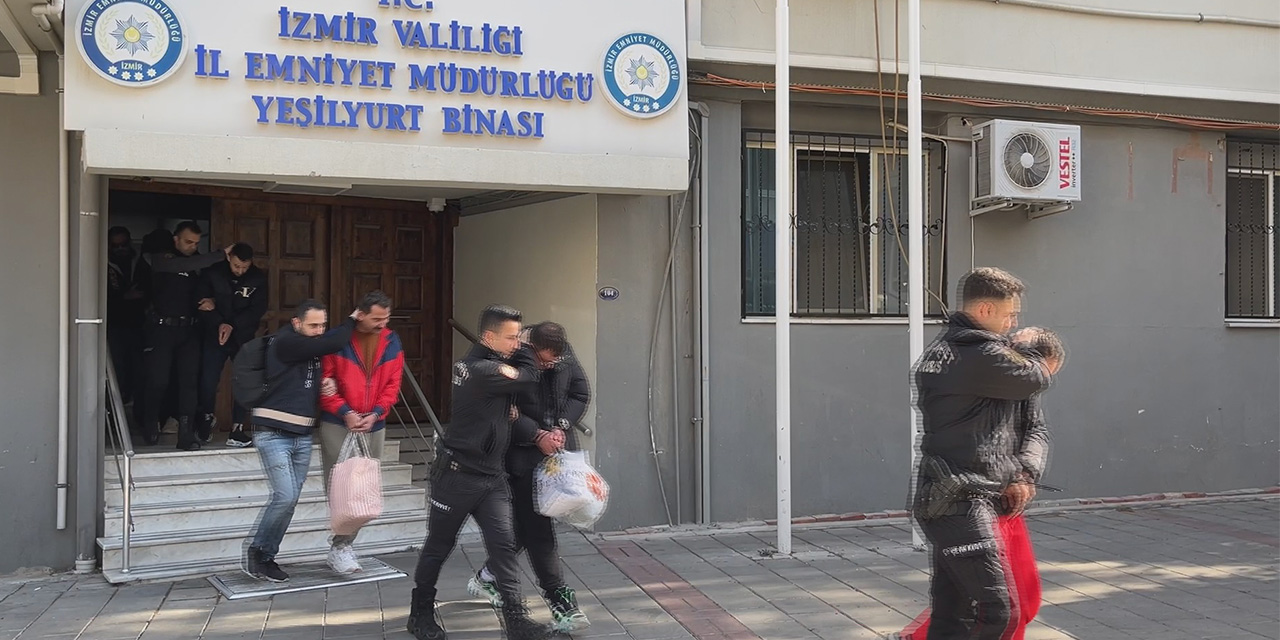 İzmir'de "Kuzenler" çetesine operasyon: 550 milyon liralık trafik, 38 tutuklama