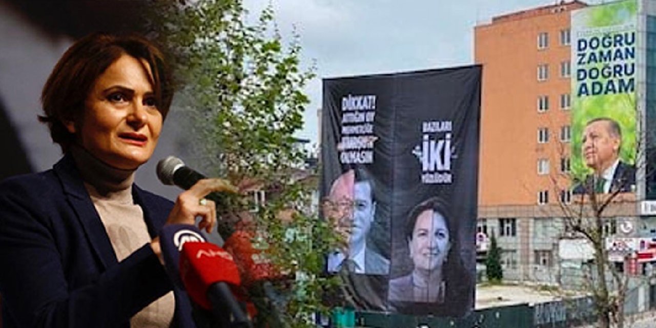 Kaftancıoğlu 'Son Kez Uyarıyorum' demişti... Ülkü Ocakları Pankartı Başka Yere Yine Astı