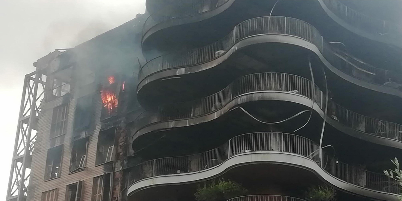 İzmir'de yangın çıkan sitede incelemeler sona erdi