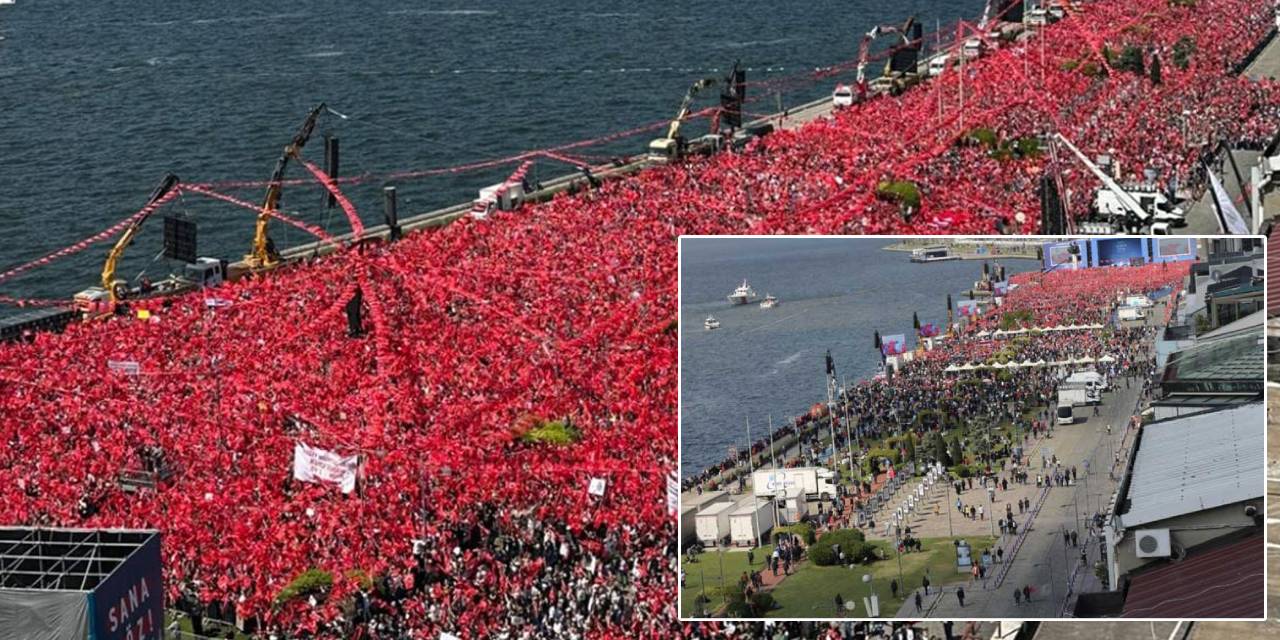 Ünlü Anketçi İki İzmir Mitingini Karşılaştırdı: Hangisi Daha Kalabalık?