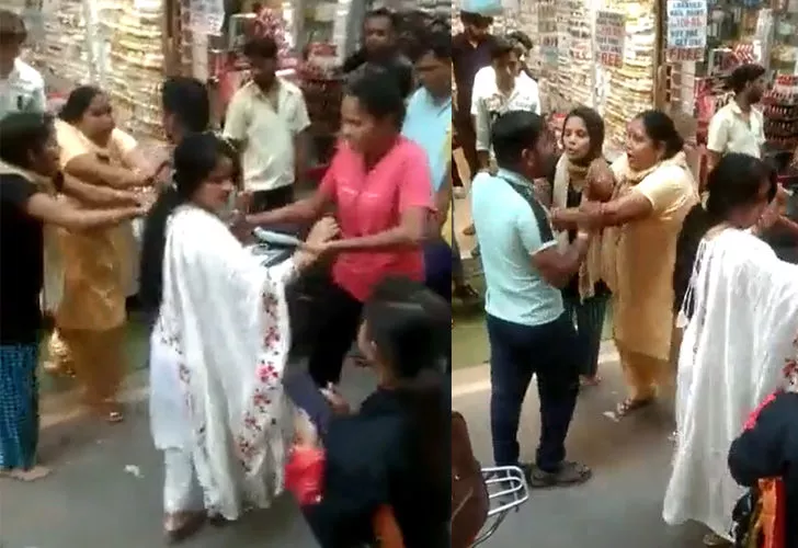 Aldatan koca kayınvalidesi ve karısından sokak ortasında dayak yedi