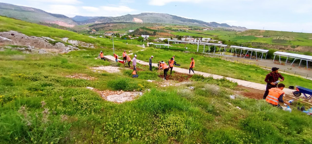 Deprem Sonrası Perre Antik Kenti'nde Kazı Çalışmaları Yeniden Başladı