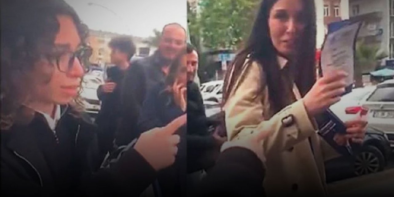Broşür Dağıtan AKP'li, AKP Genel Başkan Yardımcısını Tanımadı, Oy istedi