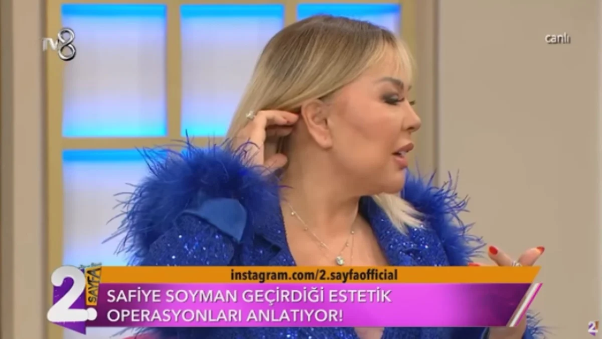 Safiye Soyman'ın anlattıklarını dinleyenlerin içi çekildi: Yüzümü 3 cm yukarı çekip kulağımın içinde topladılar