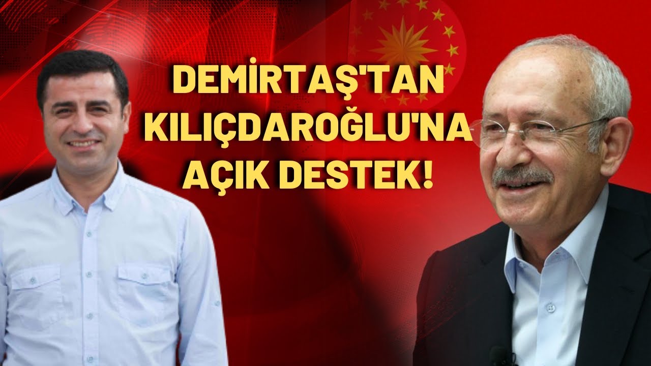 Selahattin Demirtaş: Türkiye'nin 13. Cumhurbaşkanı Sayın Kılıçdaroğlu...