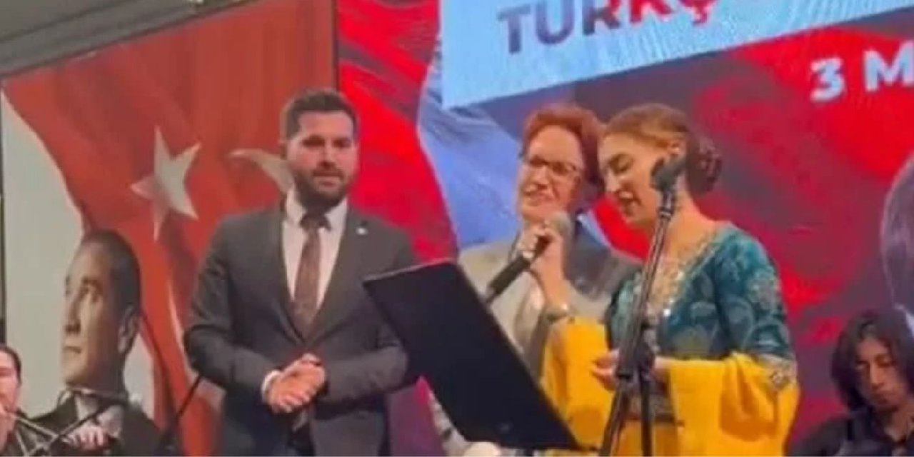 Akşener, Selanik Türküsünü seslendirdi