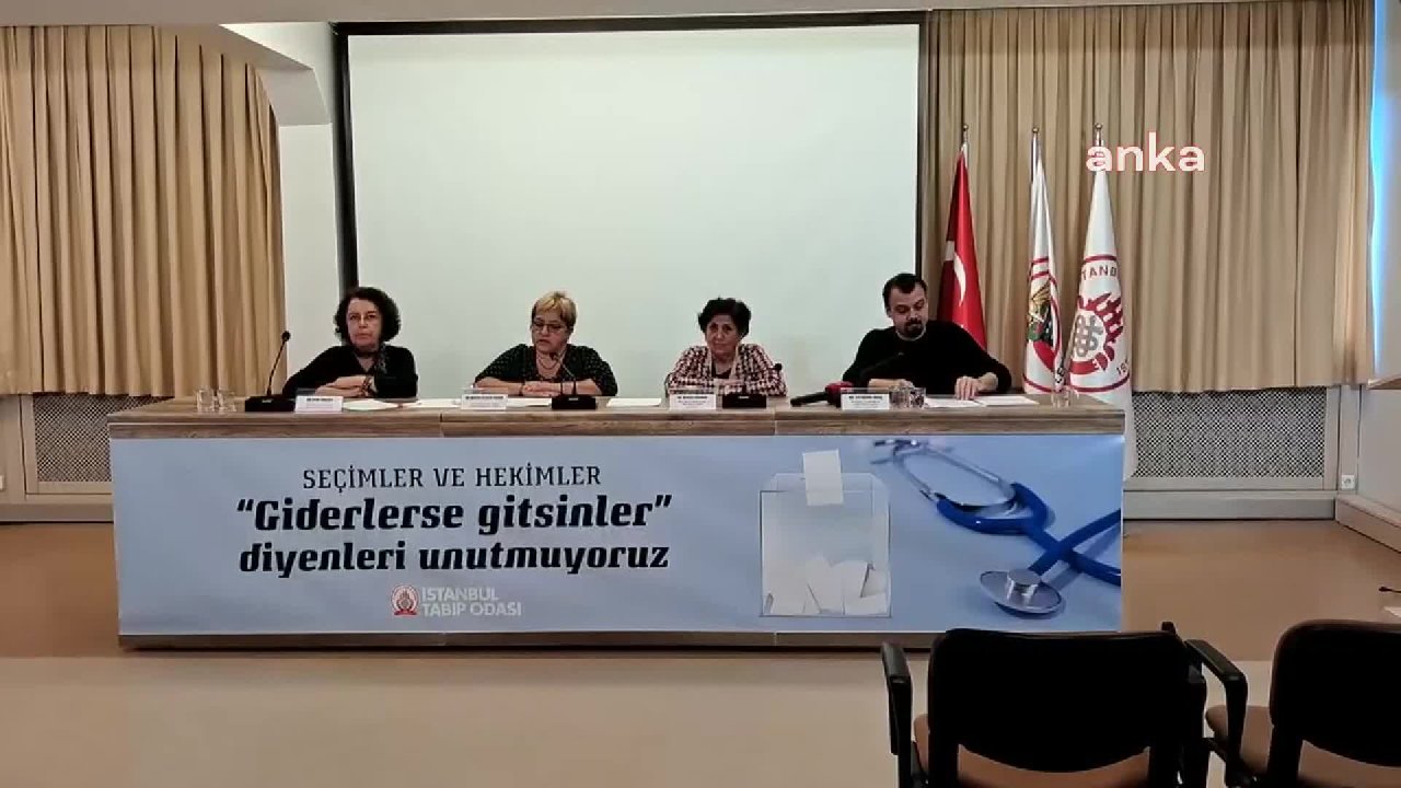 İstanbul Tabip Odası'ndan tüm hekimlere çağrı: Oy kullanın! Giderlerse gitsinler diyenleri unutmuyoruz...