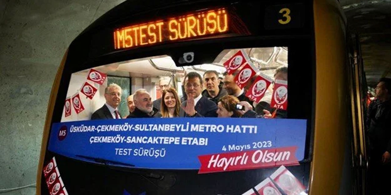 Test Sürüşü Yapıldı, İstanbul'a Yeni Metro Hattı Geliyor