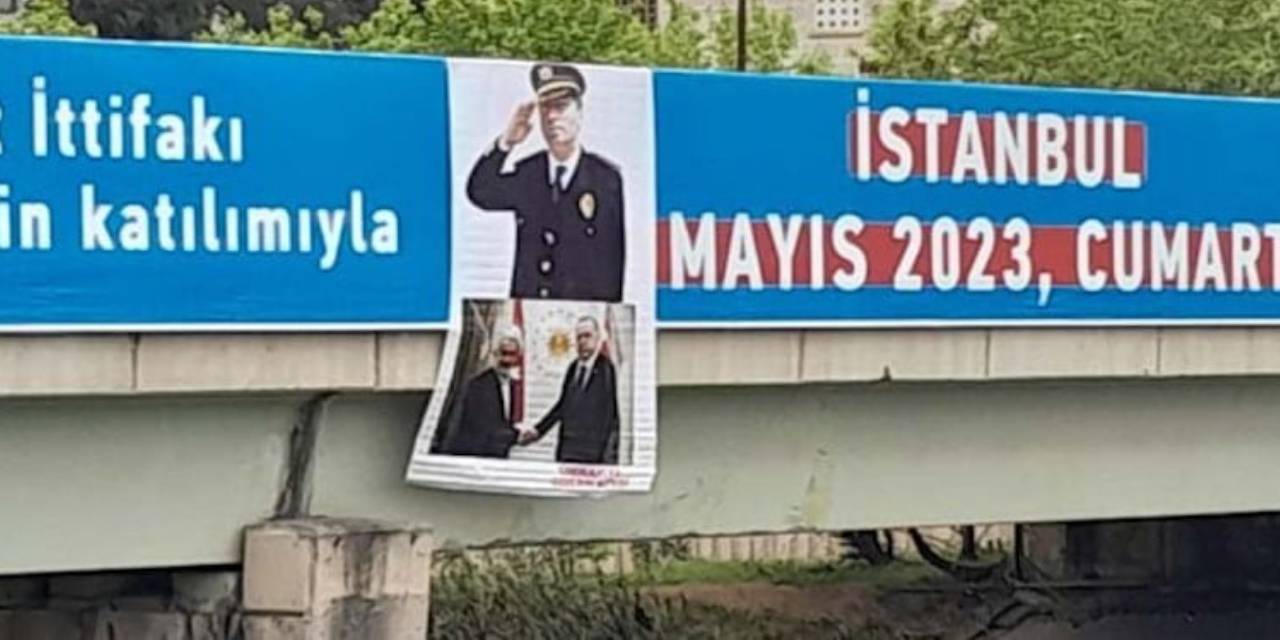 Bu Kez Adres İstanbul... Gaffar Okkan’lı Afişle HÜDA PAR Protestosu