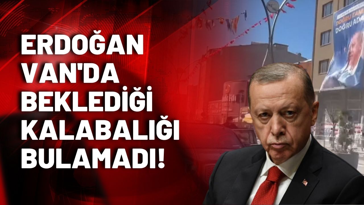 Erdoğan'ın sönük Van mitingi... Ruşen Takva izlenimlerini aktardı