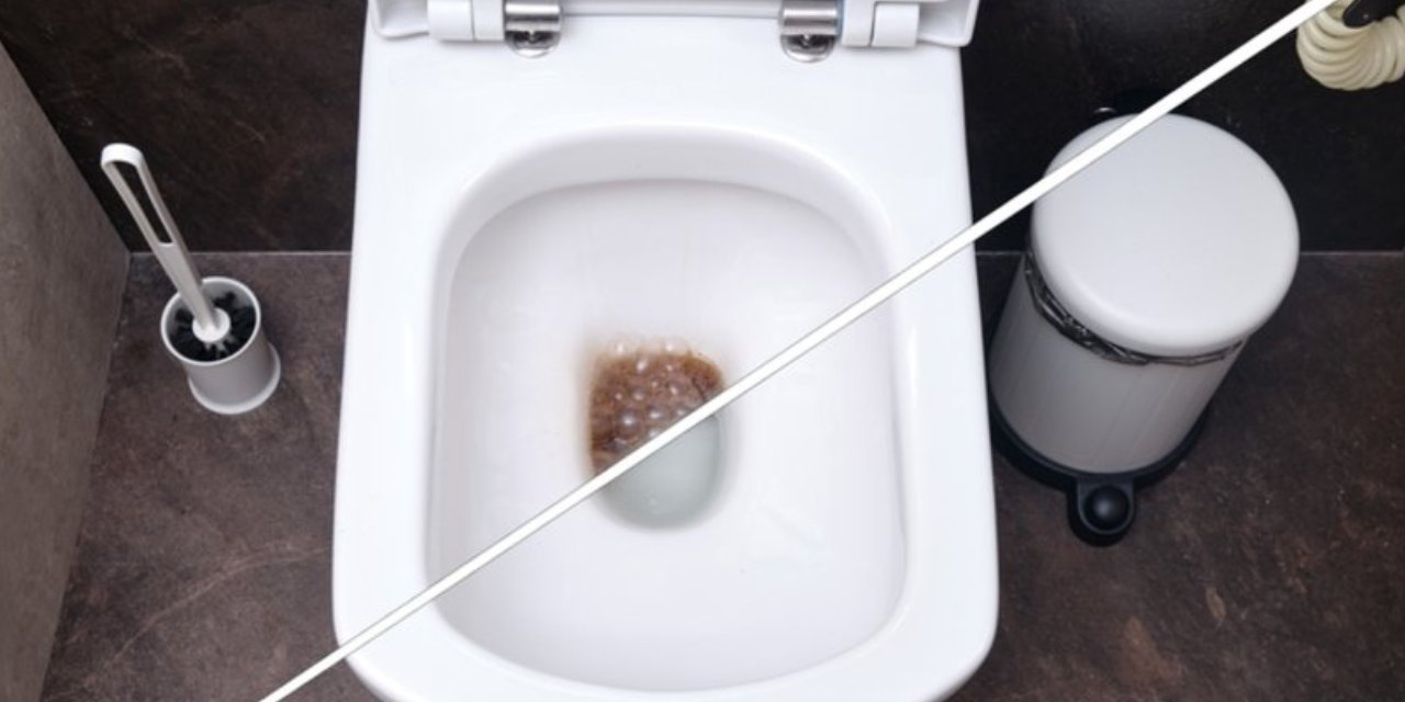 Bir daha o lekeyi görmeyeceksiniz! Klozetteki sararmayı tek seferde bitiren o malzeme