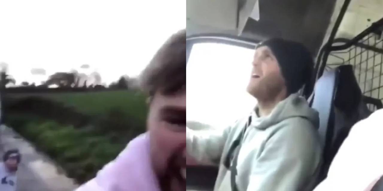 Akılalmaz olay...Arkadaşının arabasının arkasına 'Oral seks için ...' yazdı: Korna sesleri durmadı: Herkes arabasından indi....