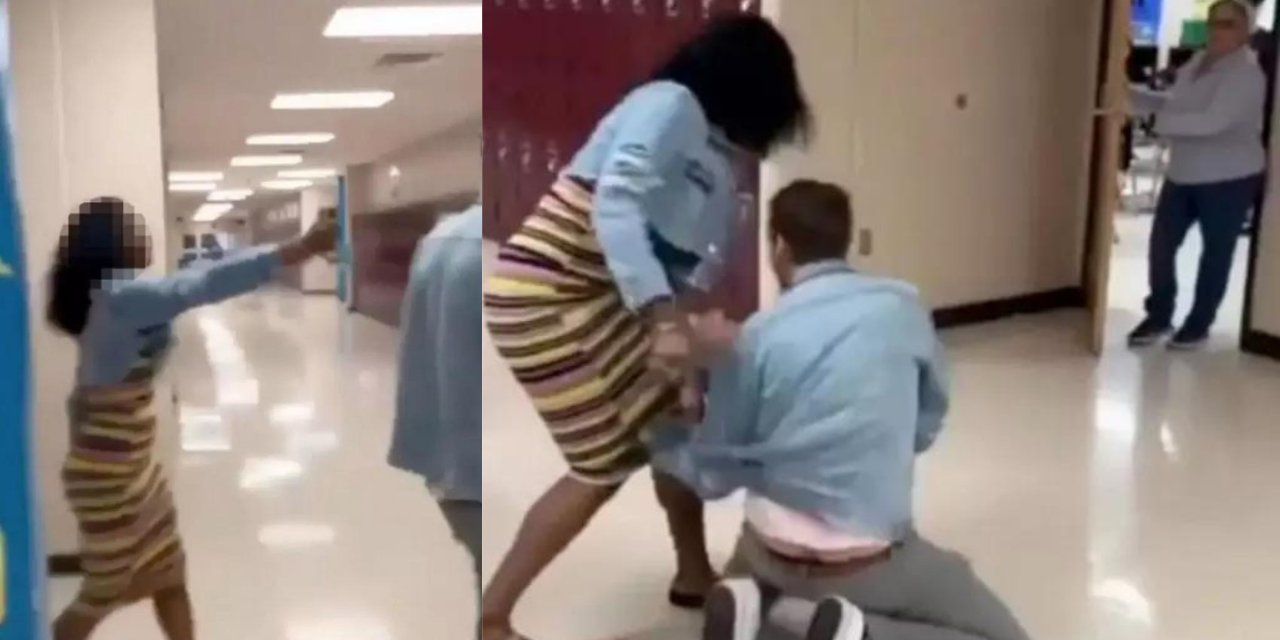 Okulda akıl almaz olay! Cep telefonunu almak isteyen öğretmenine, öğrenci biber gazı sıktı