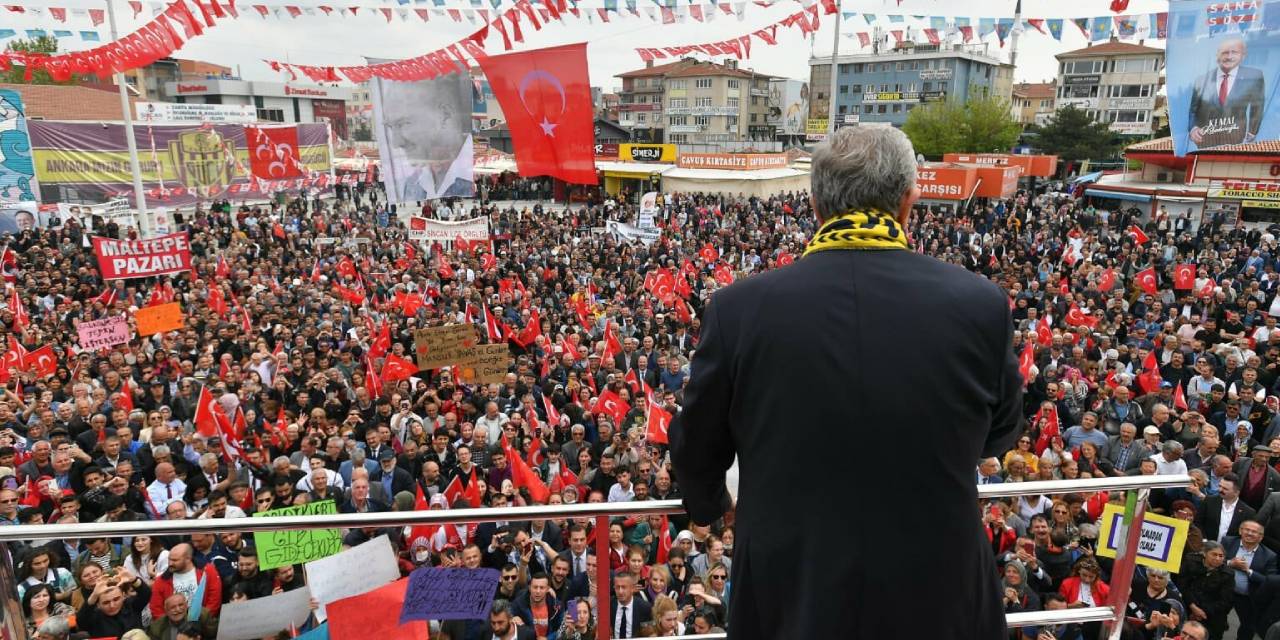 'Ahmet Türk ne diyor: Öcalan'la görüşmeye gittiler... Kendinize oy isteyip de toplumun yarısını teröristle suçlamak neyin nesi'