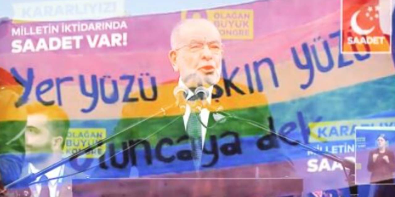 Yeniden Refah Partisi'nden skandal video... LGBT bireyler ve Millet İttifakı'nı hedef gösterdi