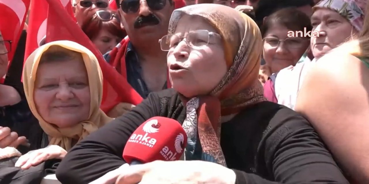 Kılıçdaroğlu’nun Aydın Mitingine Katılan Yurttaş: Hırsızlık İstemiyoruz Artık, Başımıza Namuslu, Terbiyeli Bir İnsan Geliyor