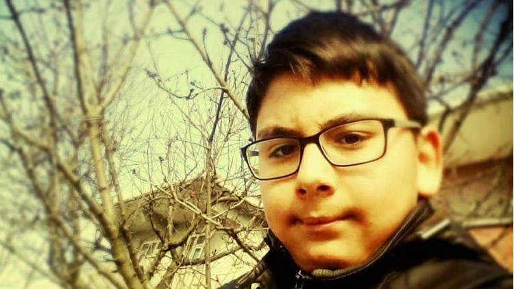 14 yaşındaki Samed, motosiklet kazasında hayatını kaybetti