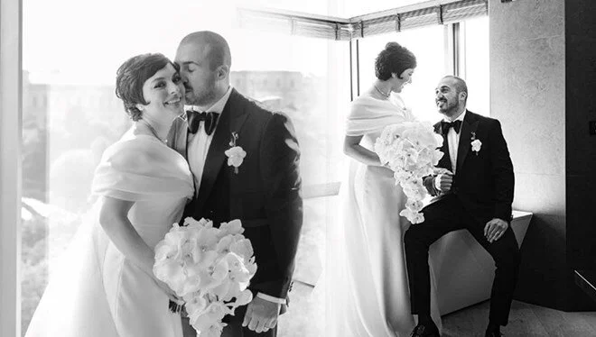 Ezgi Mola ile Mustafa Aksakallı'nın nikahından yeni kareler