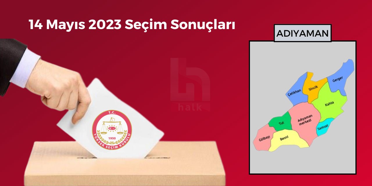 Adıyaman Seçim Sonuçları - 14 Mayıs 2023 Genel Seçimleri