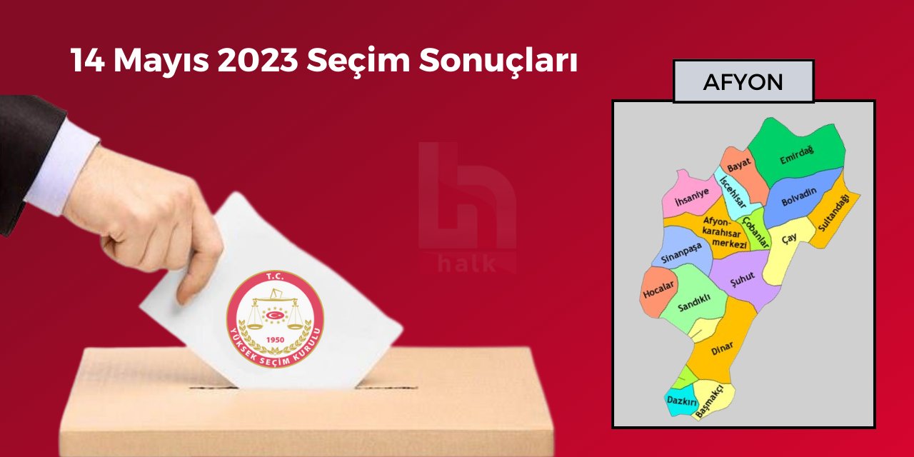 Afyonkarahisar Seçim Sonuçları - 14 Mayıs 2023 Genel Seçimleri