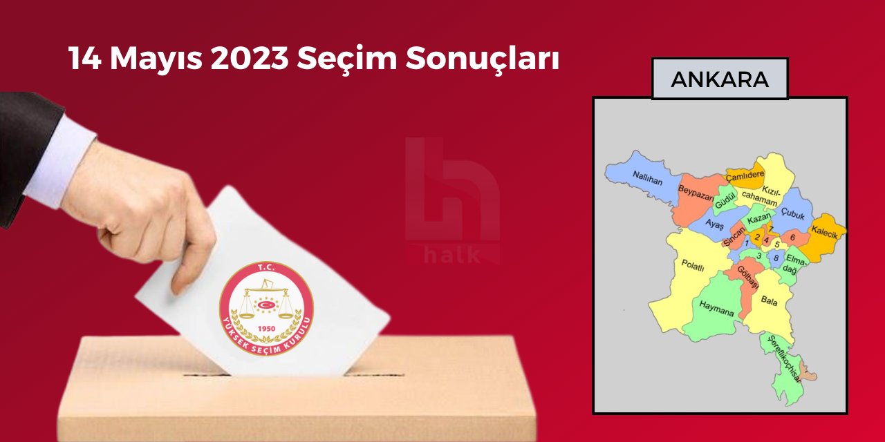 Ankara Seçim Sonuçları - 14 Mayıs 2023 Genel Seçimleri