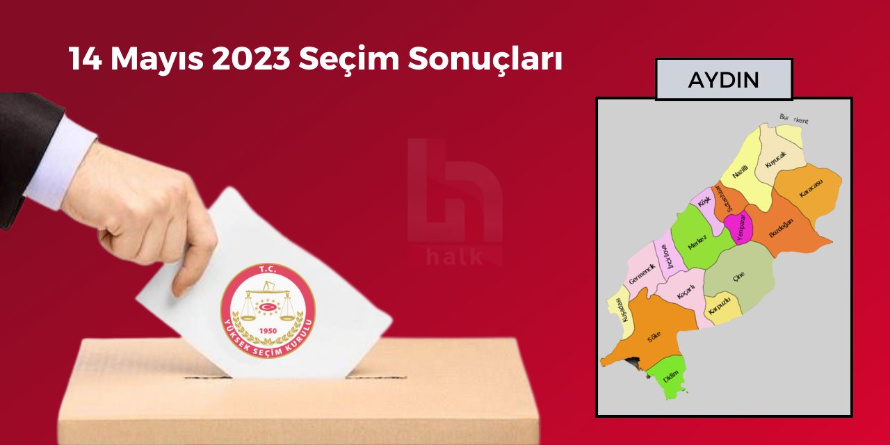 Aydın Seçim Sonuçları - 14 Mayıs 2023 Genel Seçimleri