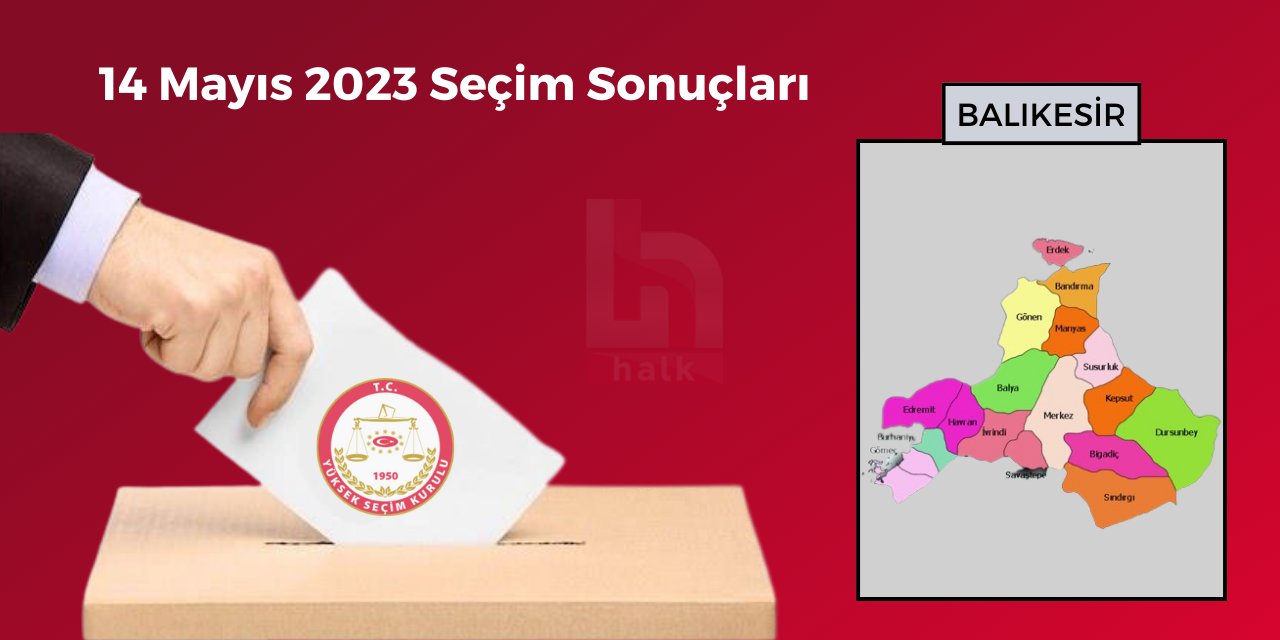 Balıkesir Seçim Sonuçları - 14 Mayıs 2023 Genel Seçimleri