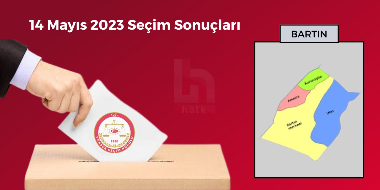 Bartın Seçim Sonuçları - 14 Mayıs 2023 Genel Seçimleri