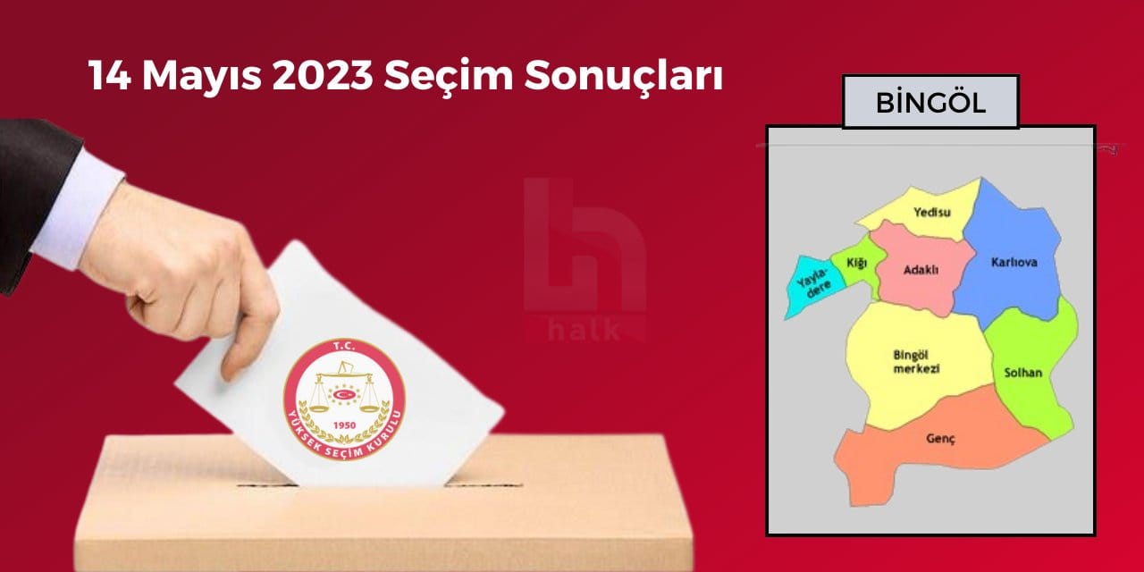 Bingöl Seçim Sonuçları - 14 Mayıs 2023 Genel Seçimleri