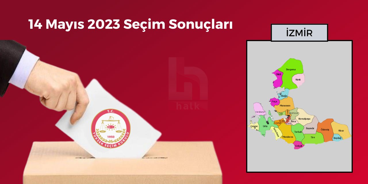 İzmir Seçim Sonuçları - 14 Mayıs 2023 Genel Seçimleri