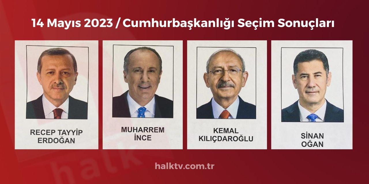 2023 Cumhurbaşkanlığı Seçiminde kim önde? | 14 Mayıs 2023 Seçim Sonuçları