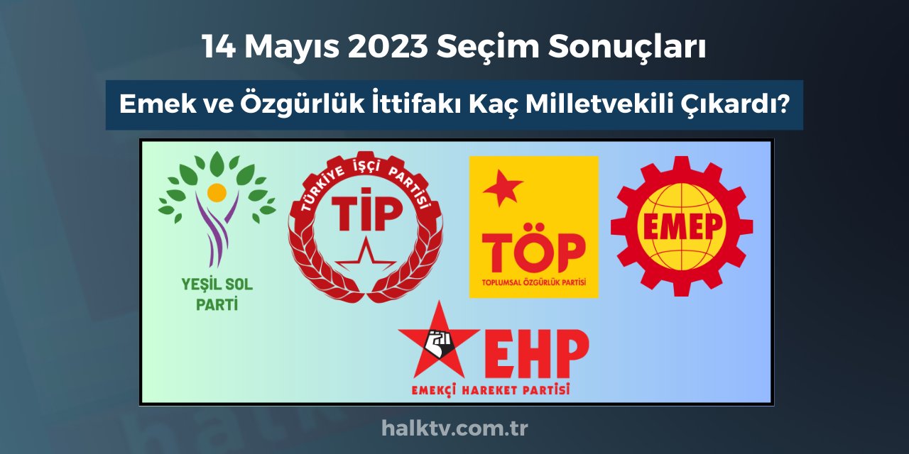Emek ve Özgürlük İttifakı İstanbul‘dan Kaç Milletvekili Çıkardı? | 14 Mayıs 2023 Seçim Sonuçları