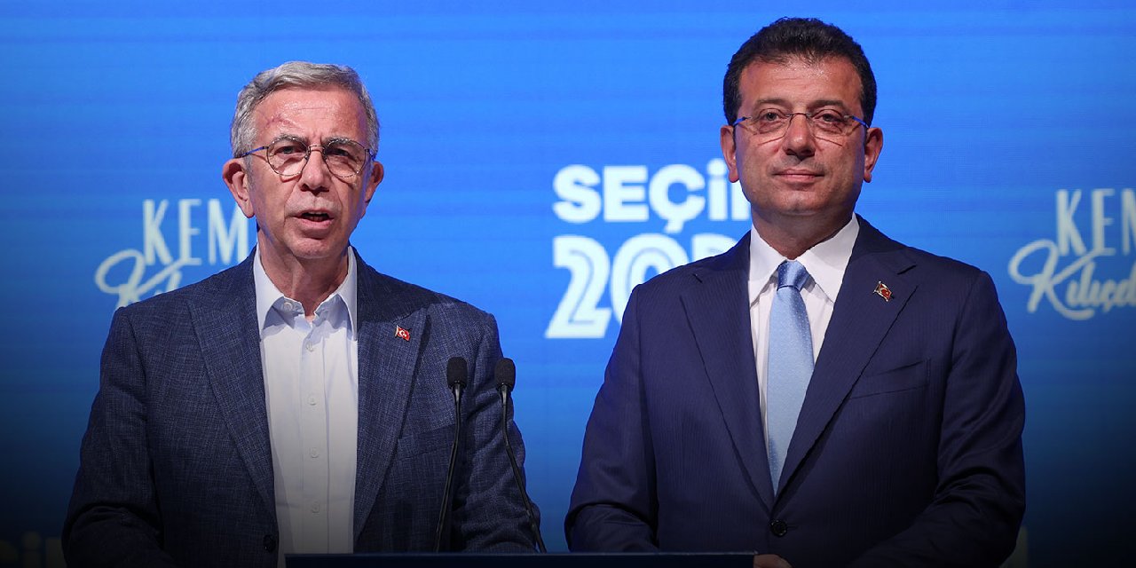 Ekrem İmamoğlu ve Mansur Yavaş Oy Oranlarını Açıkladı: "Seçim İkinci Tura Kalabilir"