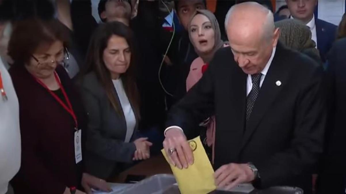 Bahçeli'nin Oy Kullandığı Sandıktan Kim Çıktı?