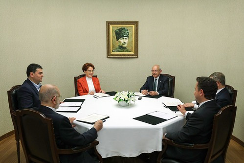 Kılıçdaroğlu, Millet İttifakı Liderleriyle Açıklama Yapıyor