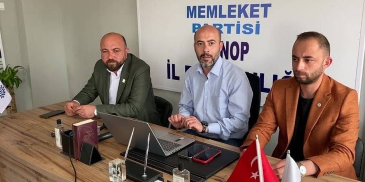 Memleket Partisi Sinop İl Teşkilatı 'Arkamızdan vurulduk' deyip toplu istifa etti