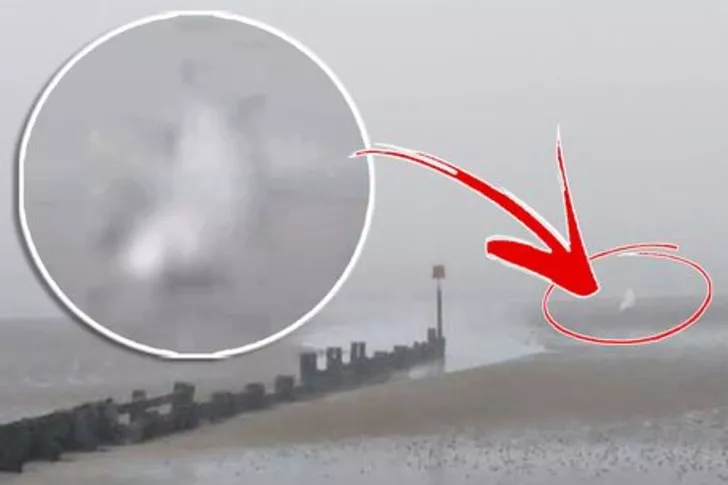 Sosyal medyada gündem yaratan görüntüler! Gökyüzünde beliren figür çok konuşuldu... “Hayalete benziyor”