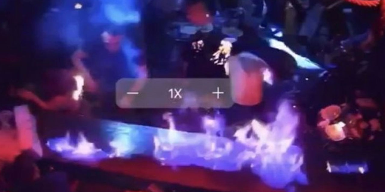 Gece Kulübünde Dehşet: Alev Alev Yandılar