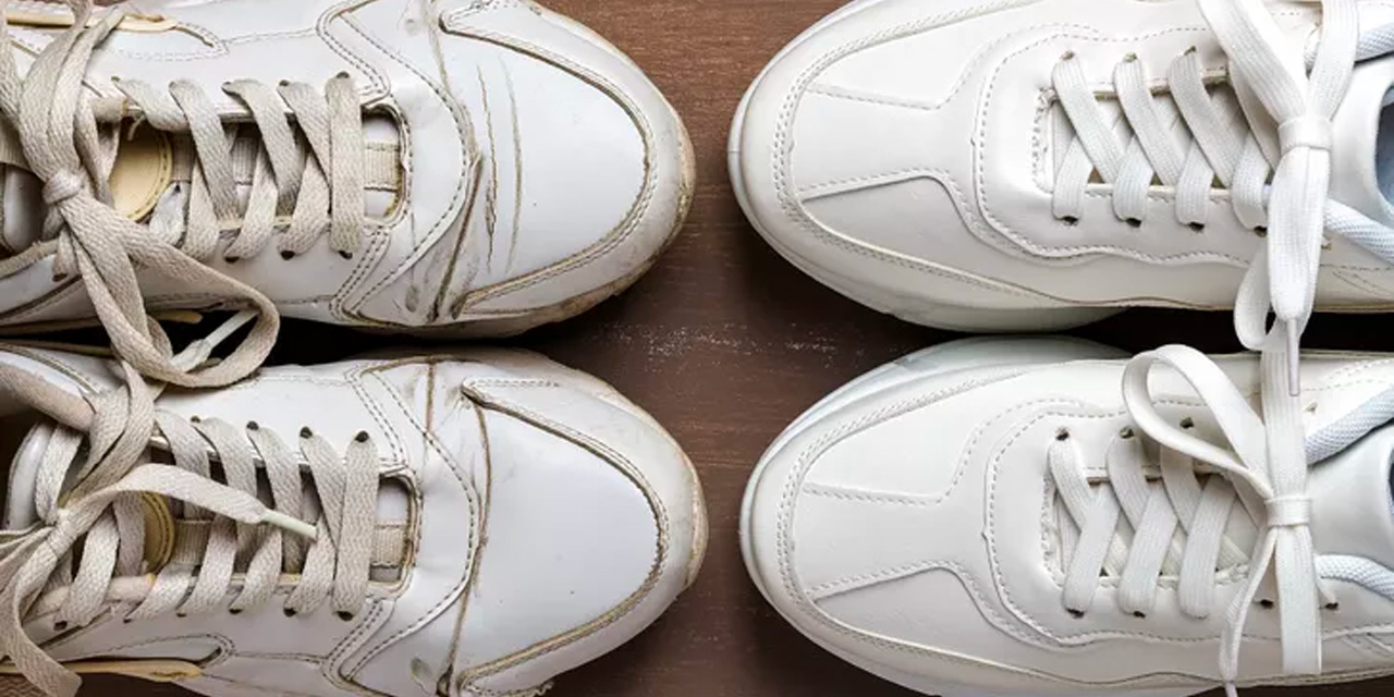 Yaz aylarının vazgeçilmezi! Sararmış beyaz spor ayakkabı nasıl temizlenir? Bu yöntem bembeyaz yapıyor