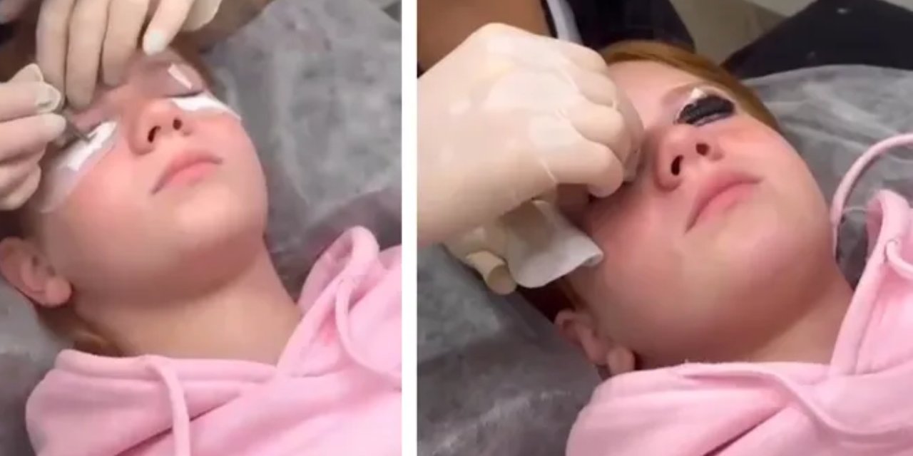 11 yaşındaki kızına yaptırdığı işlemlerle tepki topladı