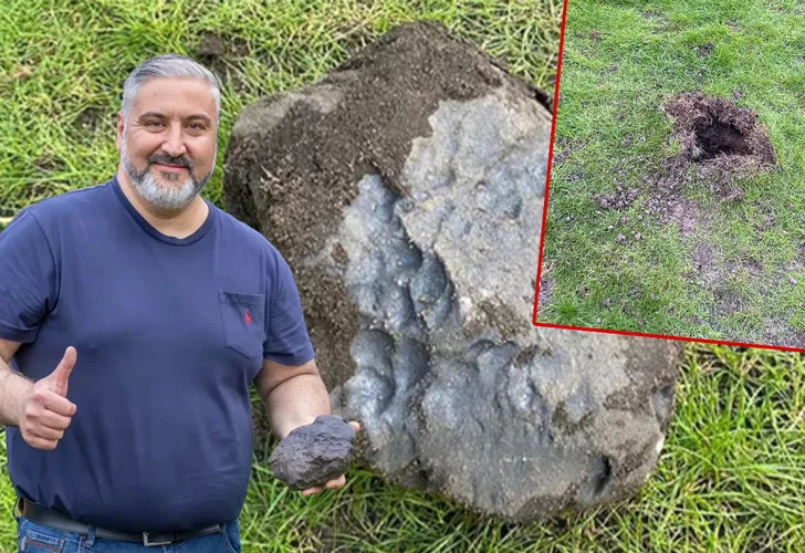 Türk ailenin başına talih kuşu kondu! Bahçelerine gökten servet yağdı
