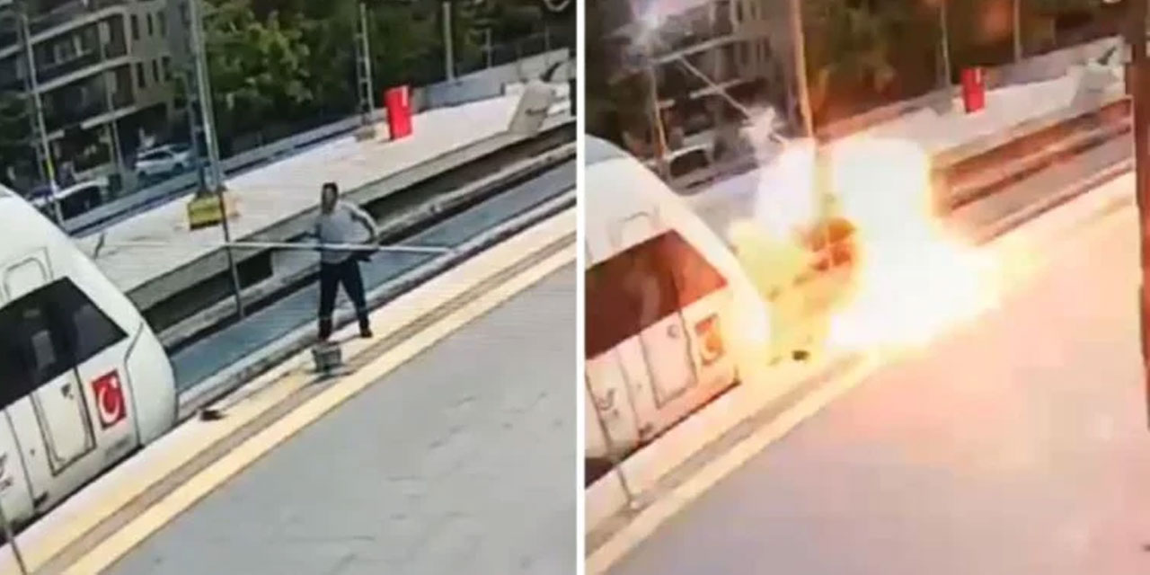 Söğütlüçeşme Tren İstasyonu'nda Korkunç Olay