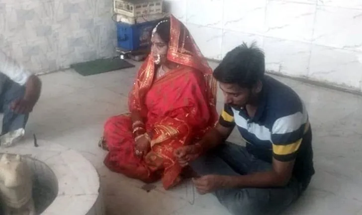 Yine bir düğün faciası!  Gelin düğünden kaçtı, damat 20 kilometre kovaladı! Sonunda nikah masasına oturttu