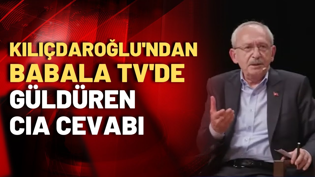 Kılıçdaroğlu'na BaBaLa TV'de Atatürk Havalimanı sorusu: CIA'le bağlantısı olduğunu kim tespit etti?