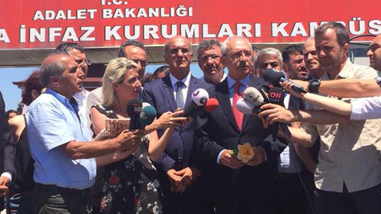 Berberoğlu ziyareti sonrası Kılıçdaroğlu'ndan açıklama: Adalet az yürür ama...
