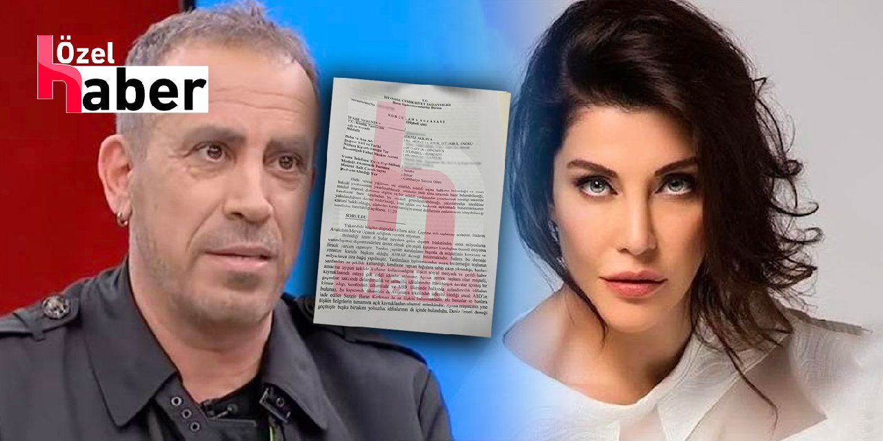 Haluk Levent şikayetçi olmuştu... İşte Deniz Akkaya’nın 4 sayfalık ifadesi