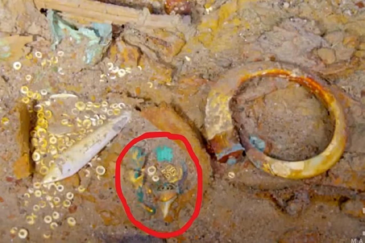 111 Yıl Önce Batan Titanik'te Megalodon Dişinden Altın Bir Kolye Bulundu