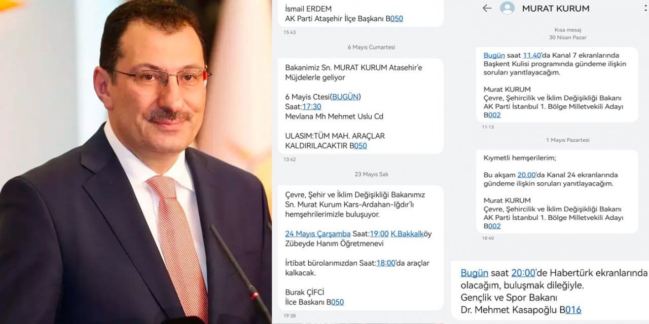AKP'li Yavuz, Yasağı Savunurken Bakanların 'SMS' lerini Unuttu